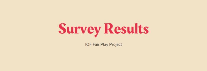 IOF Fair Play Umfrage 2020